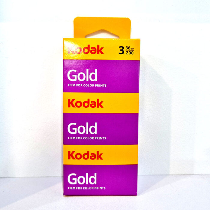 Kodak Gold 200 35mm film 36exp (Triple Pack)