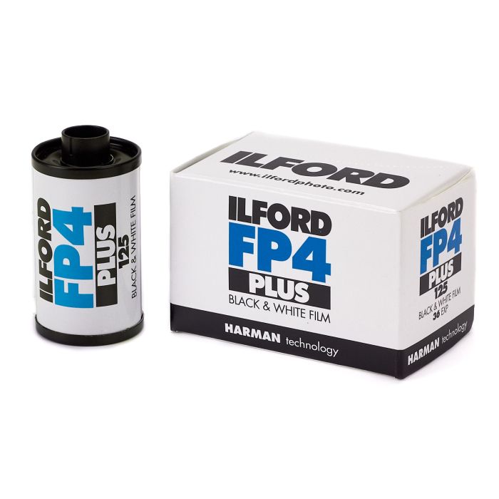 Ilford FP4 Plus 125 black & white 35mm film (36exp)