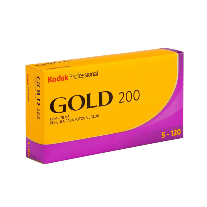 Kodak Gold 120 Film ISO 200 (Pack of 5)