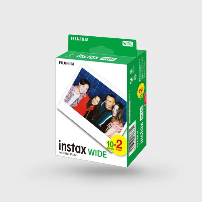 instax Colour Film WIDE Twin Pack (20 Shots)