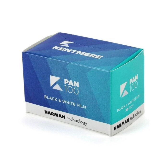 Kentmere Pan 100 black & white 35mm film (36exp)
