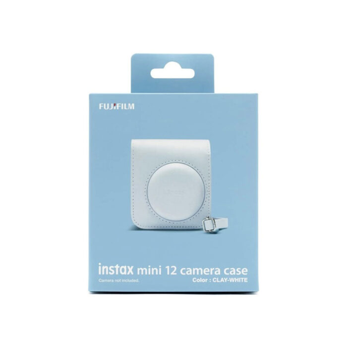 Fuji Instax Mini 12 Camera Case - Clay White
