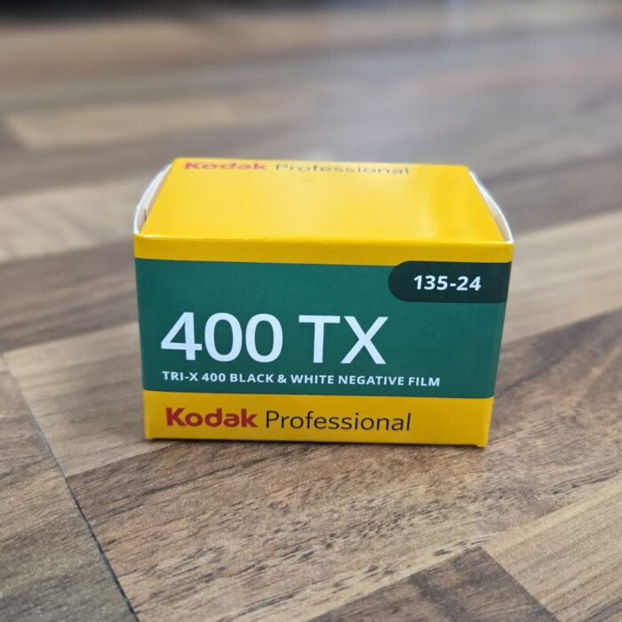 Kodak 400 TX black & white 35mm film (24exp)