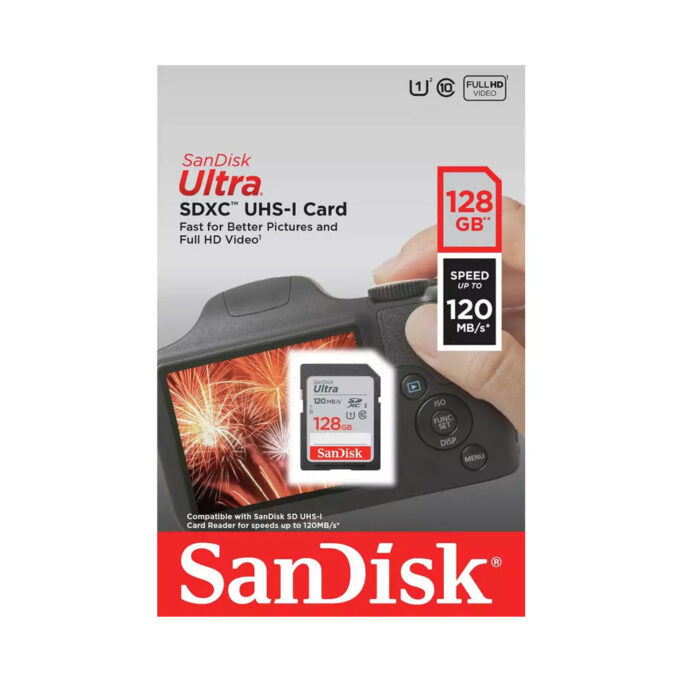 SanDisk Ultra SDXC 128 GB Card