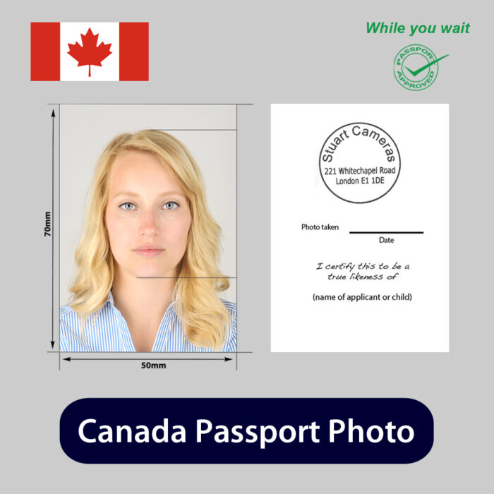 Canada Passport Photo