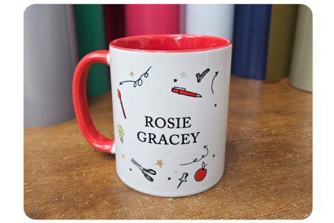 Personalised White Mugs