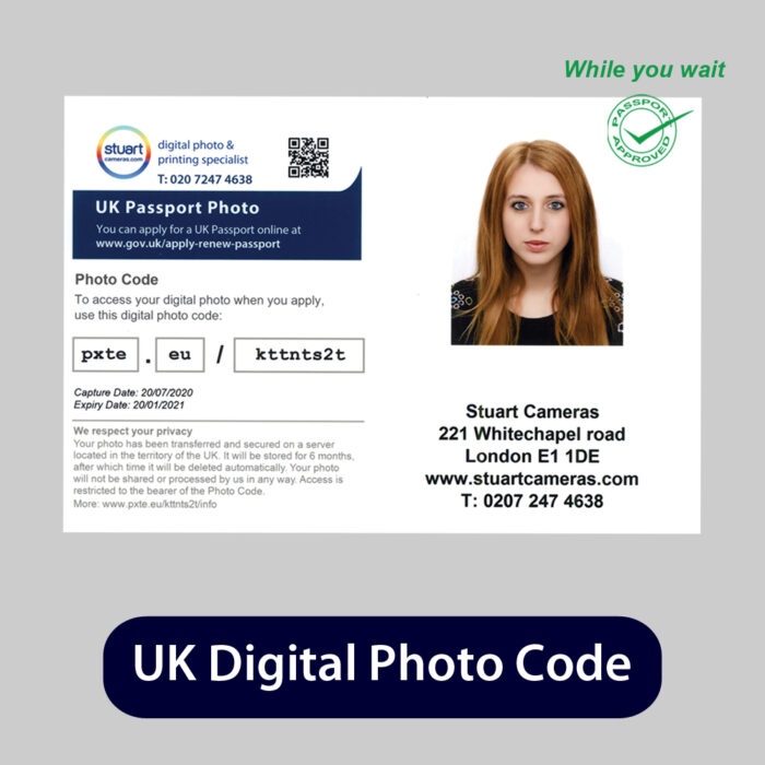 UK Digital Photo Code