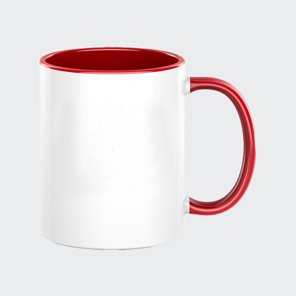 Personalised Red Mugs